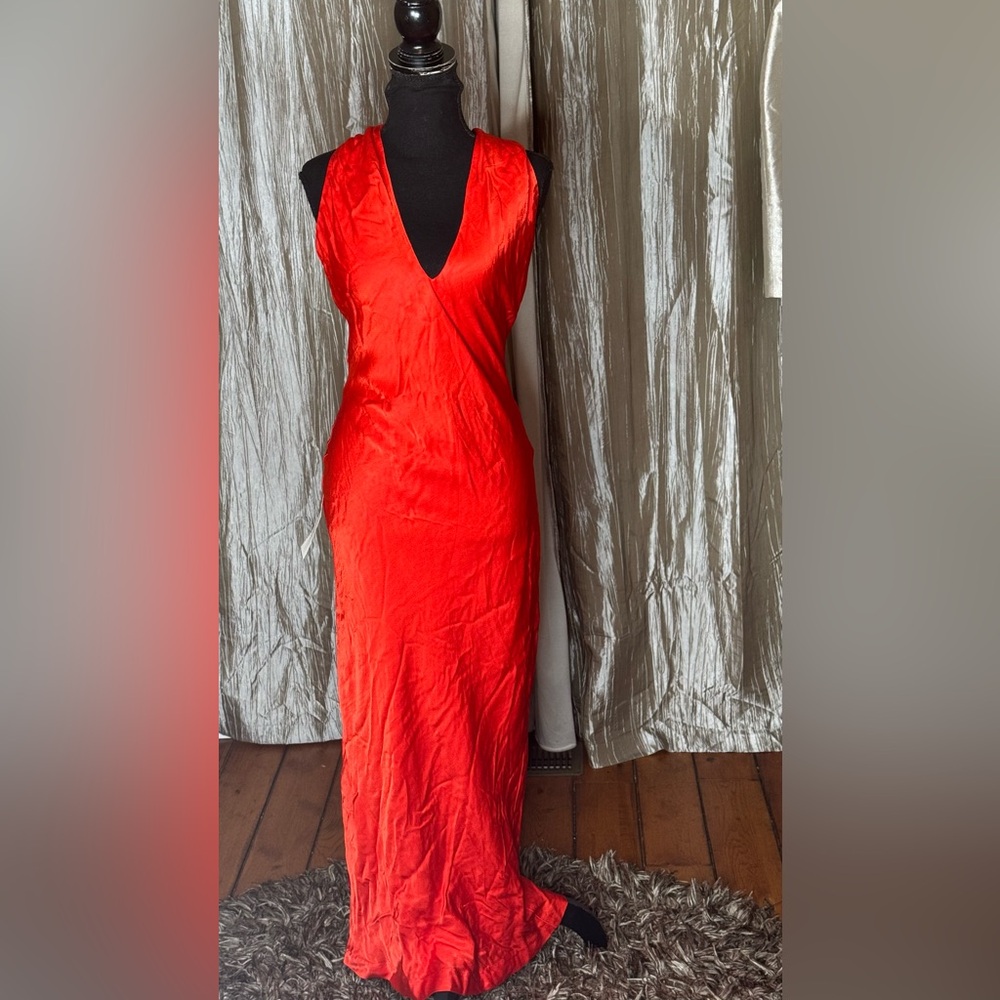 BARDOT  Red Sleeveless Dress